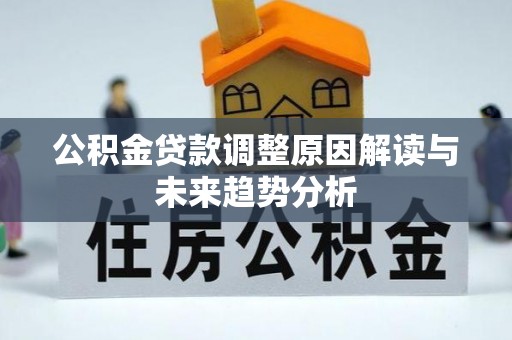 云龙公积金贷款调整原因解读与未来趋势分析