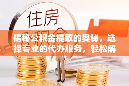 云龙揭秘公积金提取的奥秘，选择专业的代办服务，轻松解决你的资金需求