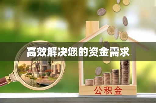 云龙高效解决您的资金需求