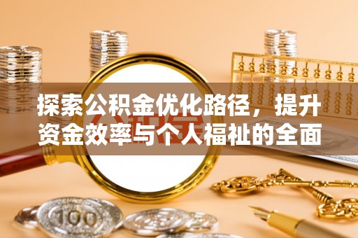 云龙探索公积金优化路径，提升资金效率与个人福祉的全面解析