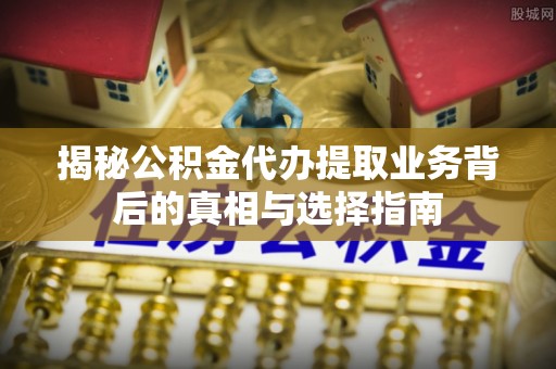 云龙揭秘公积金代办提取业务背后的真相与选择指南