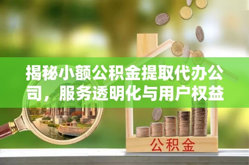 云龙揭秘小额公积金提取代办公司，服务透明化与用户权益保障