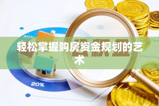 云龙轻松掌握购房资金规划的艺术
