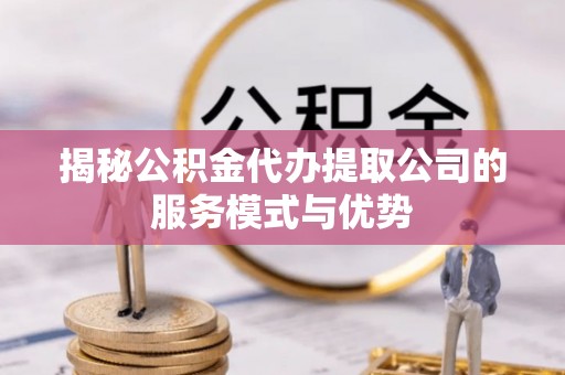 云龙揭秘公积金代办提取公司的服务模式与优势