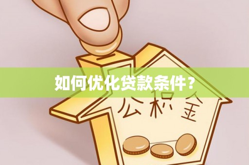 云龙如何优化贷款条件？