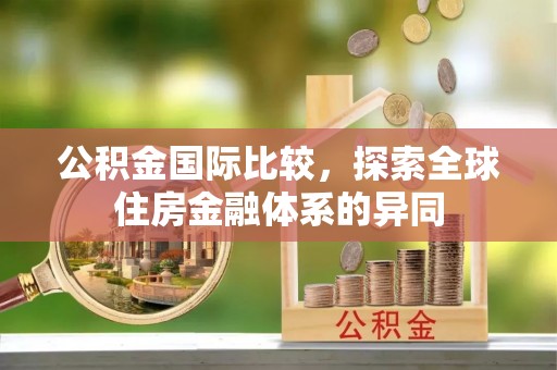 云龙公积金国际比较，探索全球住房金融体系的异同