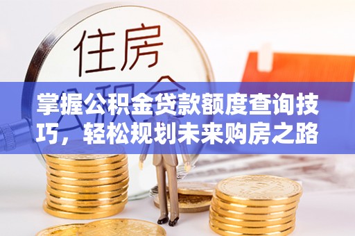 云龙掌握公积金贷款额度查询技巧，轻松规划未来购房之路