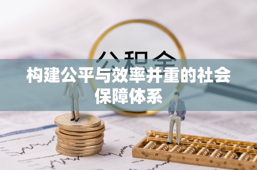 云龙构建公平与效率并重的社会保障体系