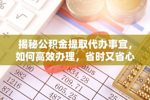 云龙揭秘公积金提取代办事宜，如何高效办理，省时又省心？