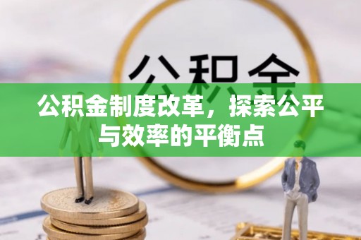 云龙公积金制度改革，探索公平与效率的平衡点