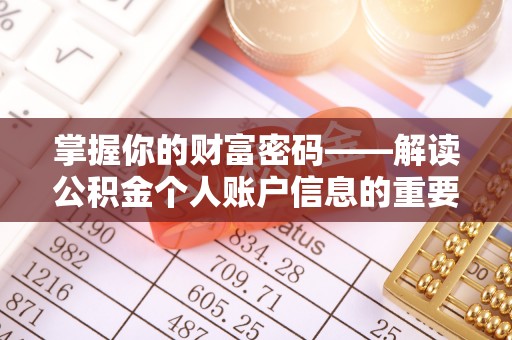 云龙掌握你的财富密码——解读公积金个人账户信息的重要性