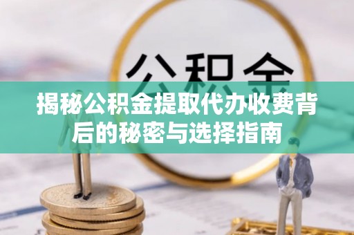 云龙揭秘公积金提取代办收费背后的秘密与选择指南