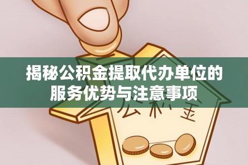 云龙揭秘公积金提取代办单位的服务优势与注意事项