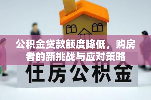 云龙公积金贷款额度降低，购房者的新挑战与应对策略