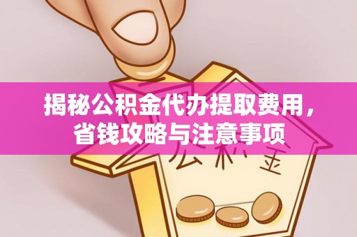 云龙揭秘公积金代办提取费用，省钱攻略与注意事项