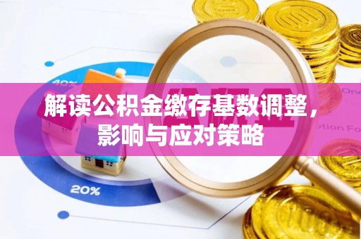 云龙解读公积金缴存基数调整，影响与应对策略