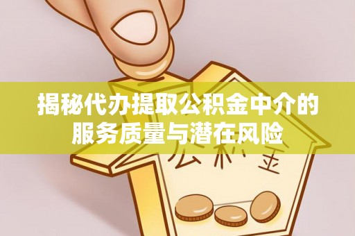 云龙揭秘代办提取公积金中介的服务质量与潜在风险