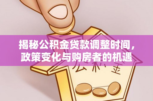 云龙揭秘公积金贷款调整时间，政策变化与购房者的机遇