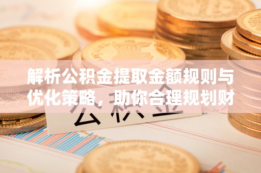 云龙解析公积金提取金额规则与优化策略，助你合理规划财务未来