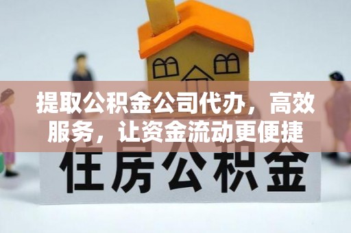云龙提取公积金公司代办，高效服务，让资金流动更便捷