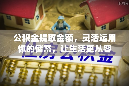 云龙公积金提取金额，灵活运用你的储蓄，让生活更从容
