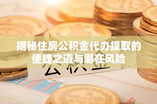 云龙揭秘住房公积金代办提取的便捷之道与潜在风险