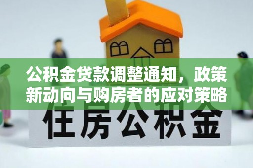 云龙公积金贷款调整通知，政策新动向与购房者的应对策略