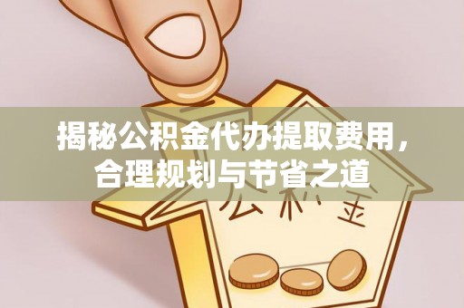 云龙揭秘公积金代办提取费用，合理规划与节省之道