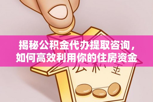 云龙揭秘公积金代办提取咨询，如何高效利用你的住房资金