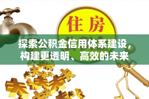 云龙探索公积金信用体系建设，构建更透明、高效的未来