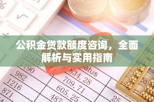 云龙公积金贷款额度咨询，全面解析与实用指南