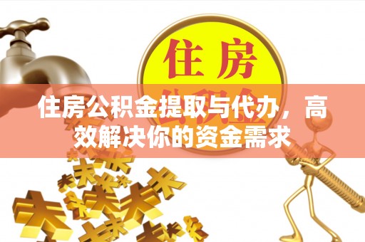 云龙住房公积金提取与代办，高效解决你的资金需求